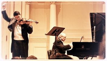 Carnegie Hall duokonsert med Hristo Popov